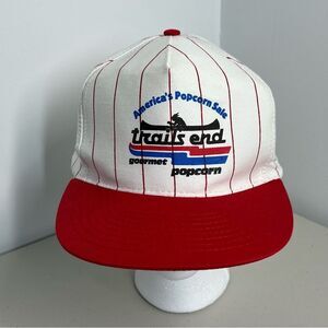 VTG Trails End Gourmet Popcorn Snap Back Trucker Novelty Trucker Novelty Hat
